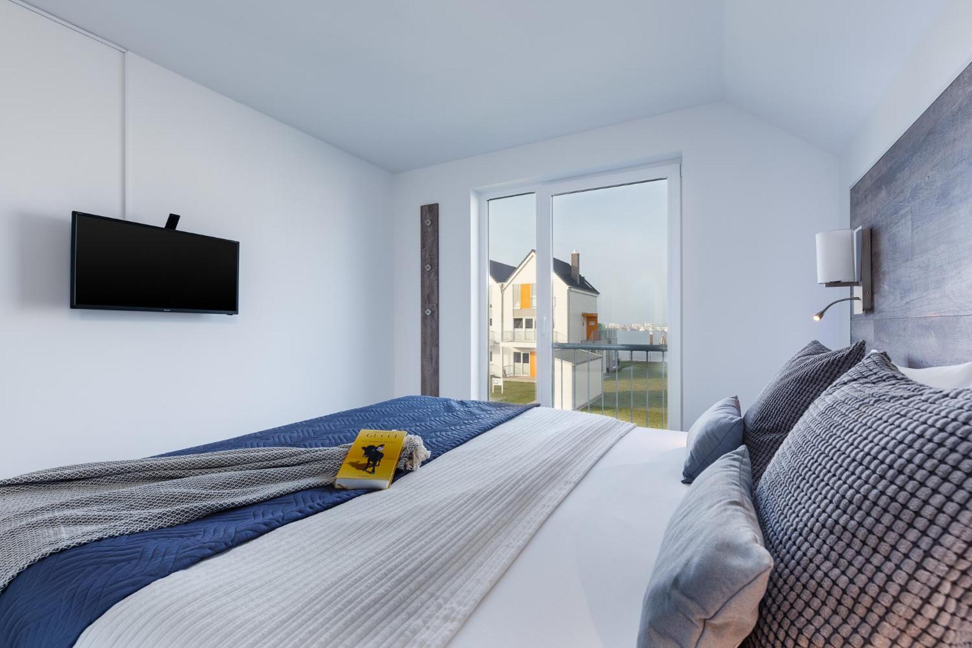 Fewo Kapitaen James Cook By Seeblick Ferien Oro, Wasserbett, E-Ladesaeule, Olpenitz Bagian luar foto